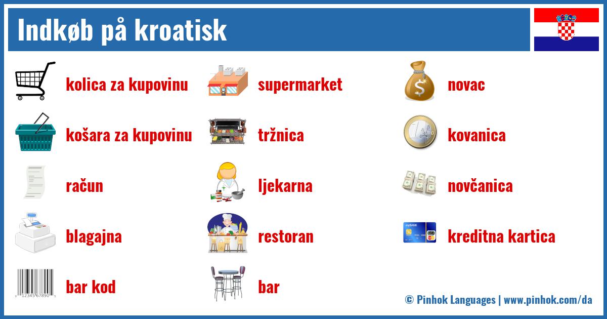 Indkøb på kroatisk