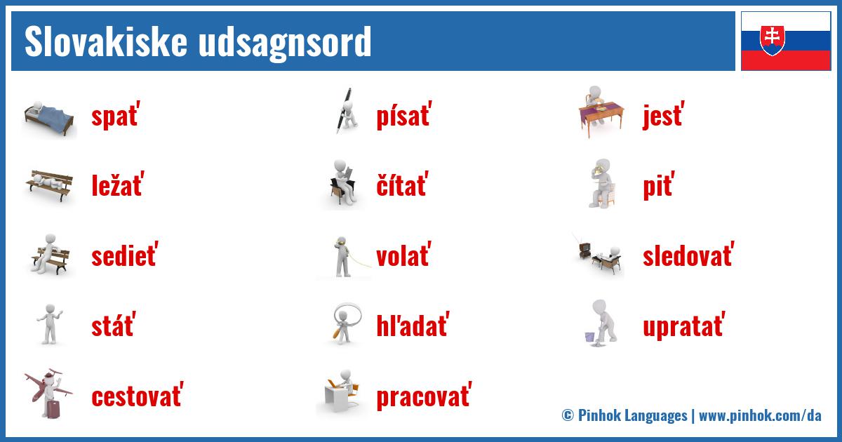 Slovakiske udsagnsord