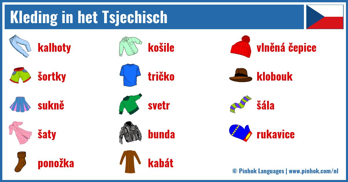 Kleding in het Tsjechisch