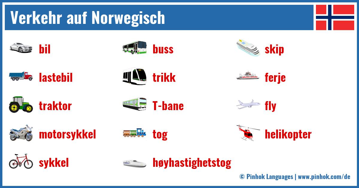 Verkehr auf Norwegisch