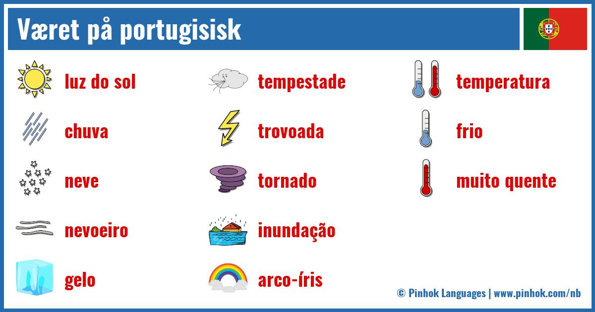 Været på portugisisk