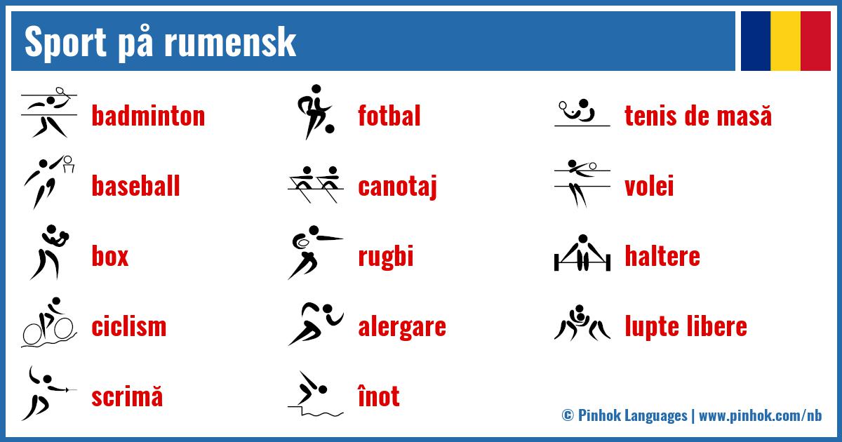 Sport på rumensk